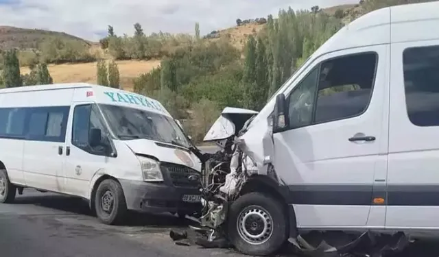 Kayseri'de korkutan kaza