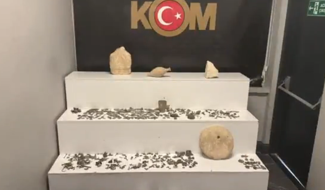 Kayseri’de Tarihi Eser Operasyonu