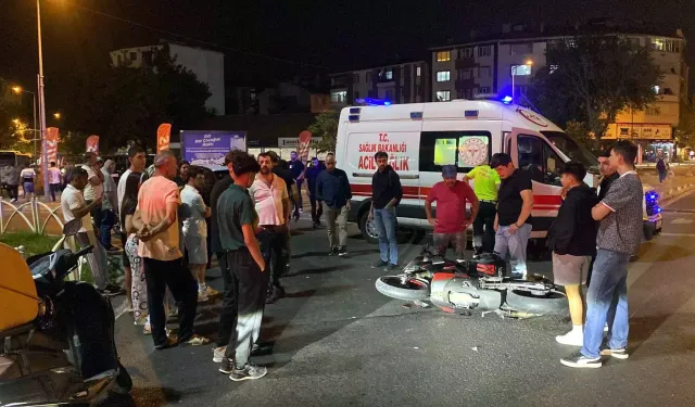 Motosiklet sürücüsü hayatını kaybetti