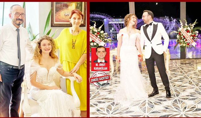 Mısra Özgök ve Furkan Genç’in mutlu günü