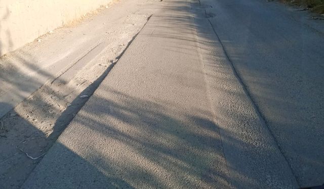 Etimesgut’ta Bozuk Yol Tepki Çekiyor!