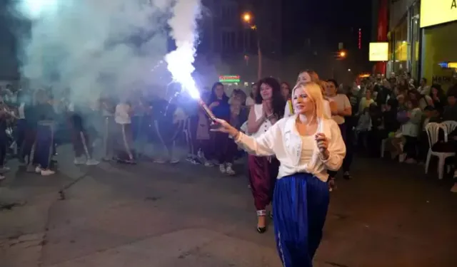 Tekirdağ Çorlu’da Kore Mahallesi’nde Şalvar Gecesi