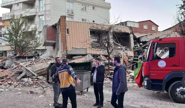 Gebze'de Yıkılan Binada Çalışmalar Tamamlandı