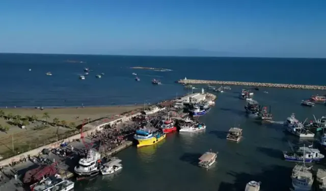 Adana'da Sumud Filosu'na destek