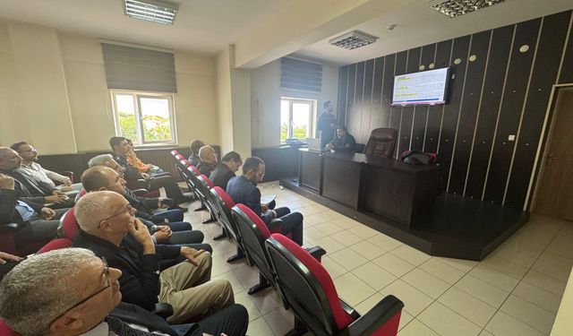 Akıncılar'da afet eğitimi!