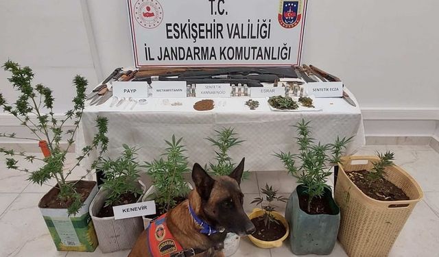 Eskişehir'de uyuşturucu operasyonu