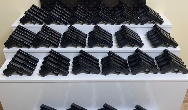 Konya'da silah kaçakçılığı operasyonu