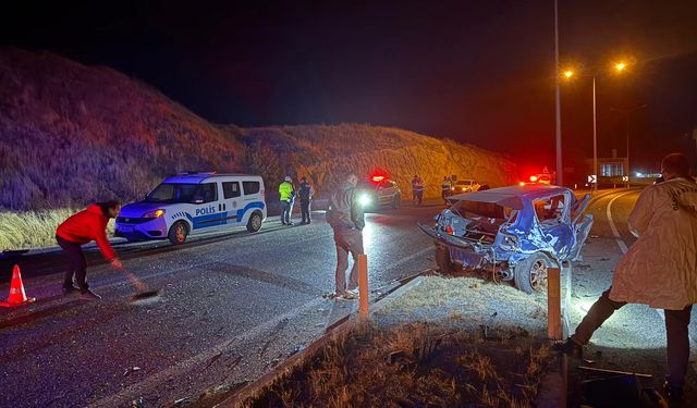 Yozgat'ta kaza: Sürücü hayatını kaybetti