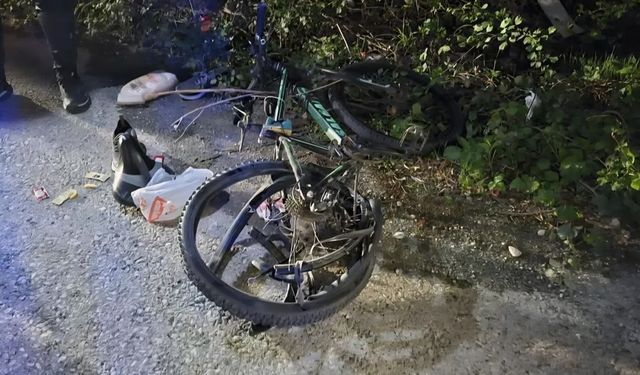 14 yaşındaki Ahmet'e çarpan otomobil, ölüm sebebi oldu