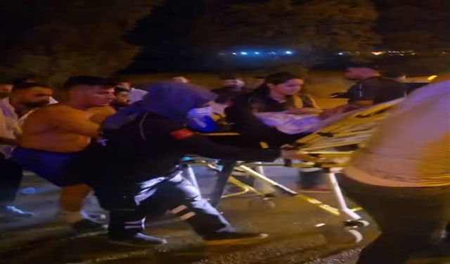 Alev alan otomobilde yaralanmıştı, kurtarılamadı