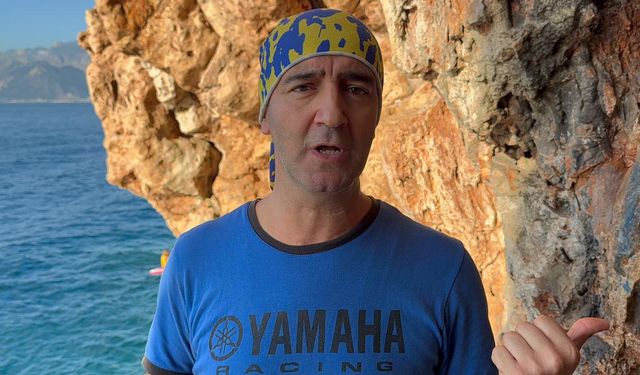 Antalya falezlerinde gizemli ölüm