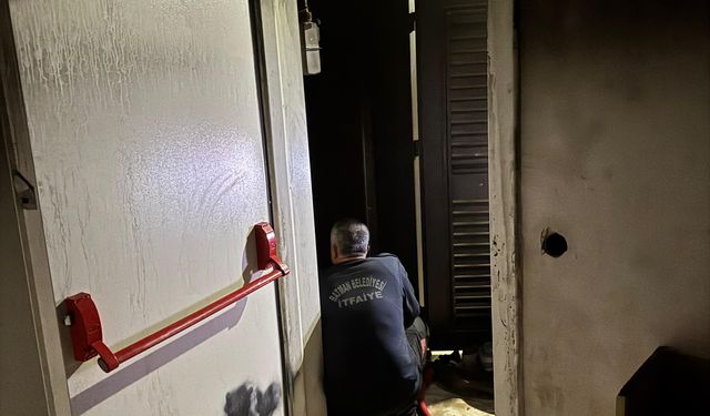 Batman’da apartman yangını