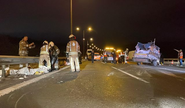 Beykoz’da işçi servisi kazası: 3 yaralı