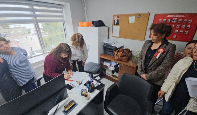 CHP Zonguldak’ta kadınlardan toplu istifa!