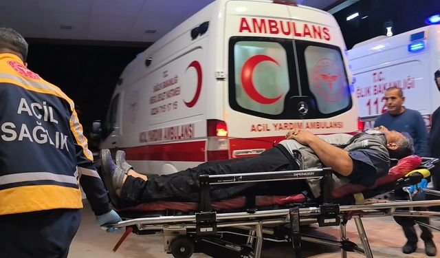 Çiftlikte Çatıda Çalışan İşçi Yüksekten Düştü