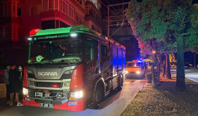 Evde yangın çıkması sonucu hayatını kaybetti!