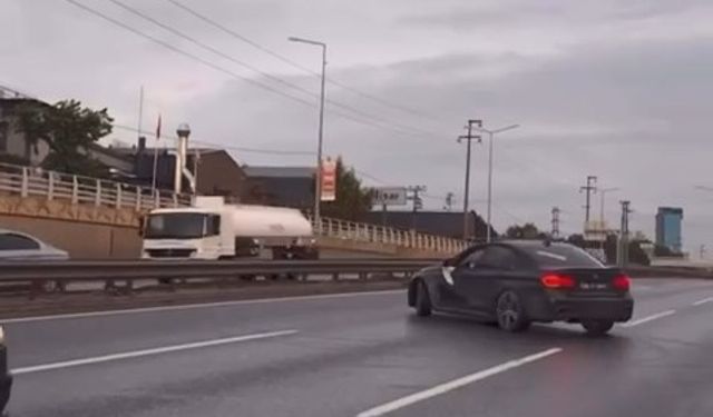 Gebze'de drift atan sürücüye 52 bin TL ceza