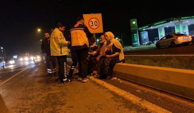 İnegöl’de Zincirleme Kaza: 5 Yaralı