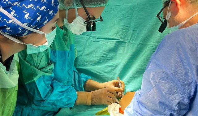 İngiliz ailenin bebeği, Muğla'da hayata tutundu