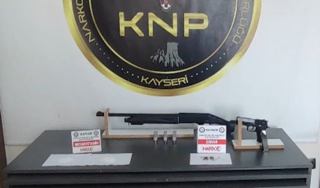 Kayseri'de uyuşturucu operasyonu!