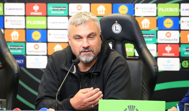 Legia Varşova - Samsunspor maçının ardından açıklamalar