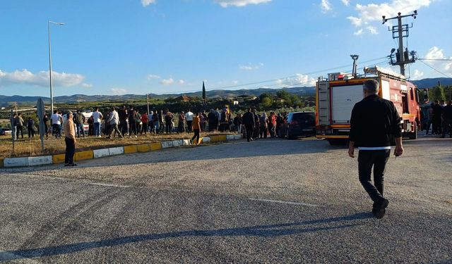 Manisa'da korkutan kaza