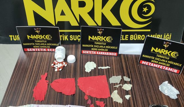 Manisa'da uyuşturucu operasyonu