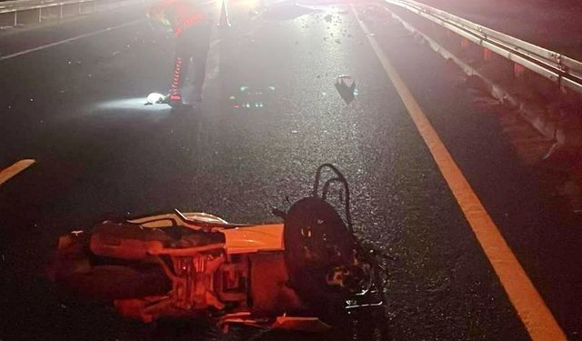 Salihli’de Motosiklet Kazası: 1 Ölü