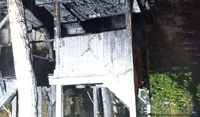 Samsun Havza’da Atatürk’ün kaldığı tarihi konakta yangın paniği