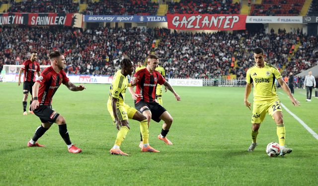 Sarı-Lacivertliler Deplasmanda Coştu: Gaziantep FK 0-4 Fenerbahçe