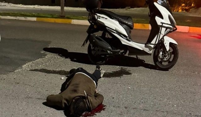 Sokakta uğradığı bıçaklı saldırıya uğradı!