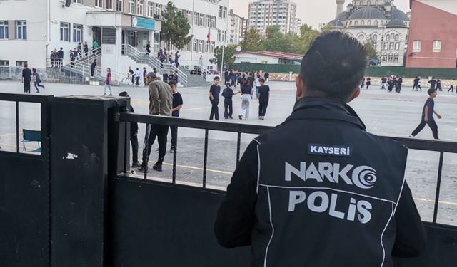 Kayseri’de Okul Çevresinde Narko-Uygulama
