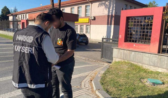 Kayseri’de Narko-Okul” uygulaması: 17 kişi sorgulandı
