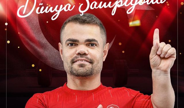 Sivas Belediyesi’nden Dünya Şampiyonu Abdullah Kayapınar’a tebrik