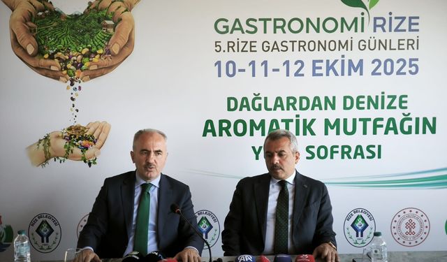 Rize’de aromatik yeşil sofra kurulacak