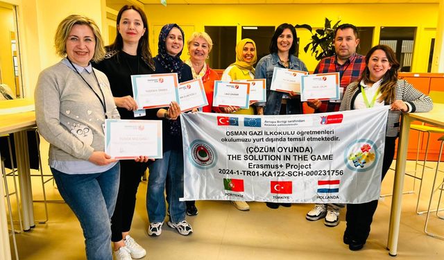Osmangazi İlkokulu’ndan Örnek Proje: “Çözüm Oyunda”
