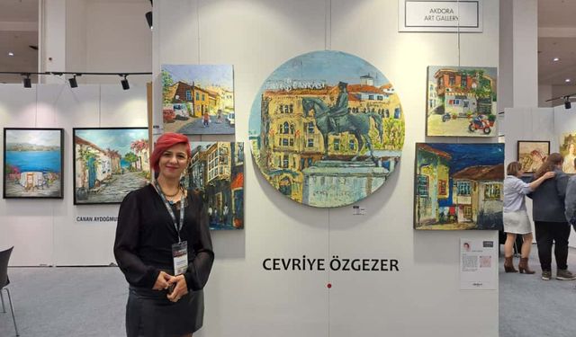 “Renklerle Ankara’yı Anlatan Kadın”