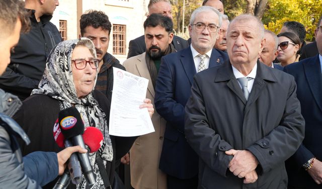 Özdağ ve Partililerden Anlamlı Destek