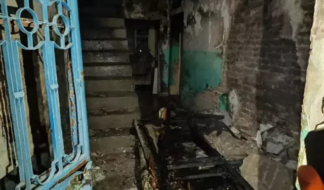 Bursa’da Alkollü Kişi Evini Ateşe Verdi