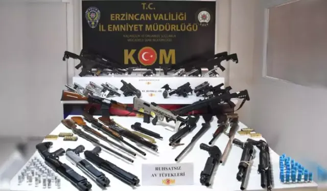 Kaçak Silah Şebekesine Darbe: 48 Gözaltı, 756 Mermi Ele Geçti