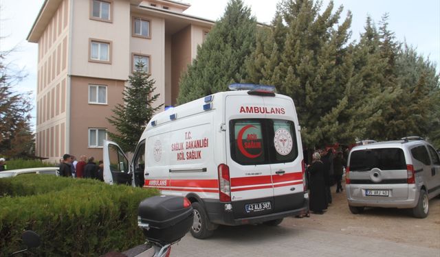 4 katlı binada yangın çıktı