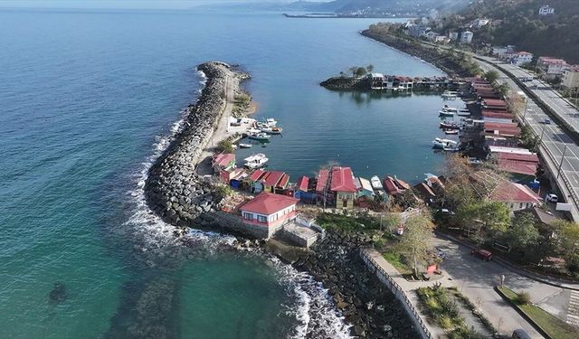 Dizi Çekimleri Sürmene’yi Canlandırdı: Turistler Akın Ediyor