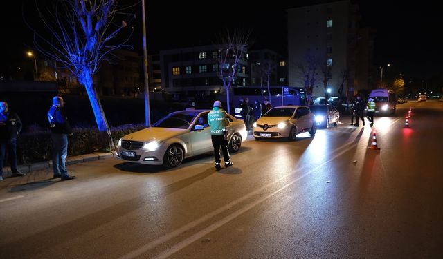 Eskişehir'de asayiş ve trafik denetimi!