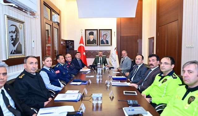 Eskişehir'de il güvenlik ve asayiş koordinasyon toplantısı gerçekleşti!