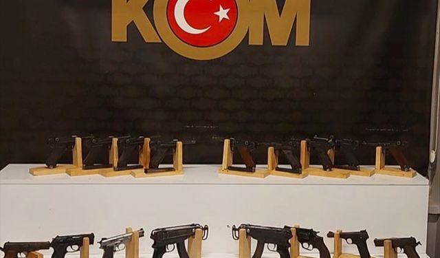 Kayseri'de yasa dışı silah ticareti operasyonu