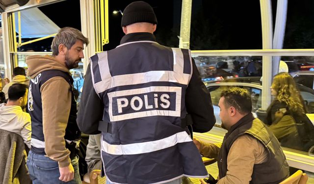 Kırıkkale'de asayiş ve trafik denetimi