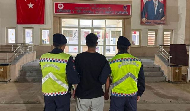 Kırşehir'de aranan firari yakalandı
