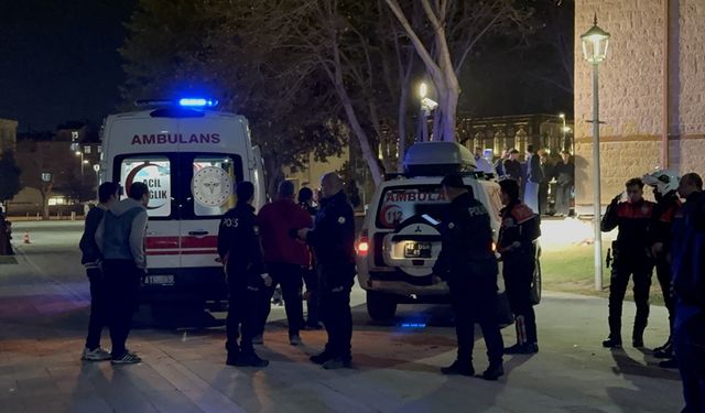 Konya'da bıçaklı kavga