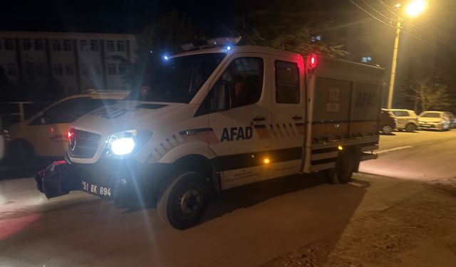 Niğde’de Ev Yangını Söndürüldü