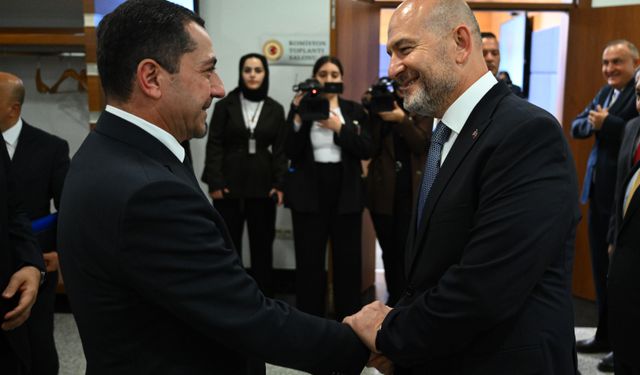 Soylu, Gürcistan Parlamentosu heyetiyle görüştü